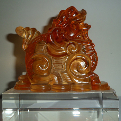 【供應琉璃水晶貔貅新搬遷平安風水禮品,鎮(zhèn)宅禮品新辦公室禮品】價格,廠家,圖片,其他材質(zhì)工藝品,深圳星源工藝品-